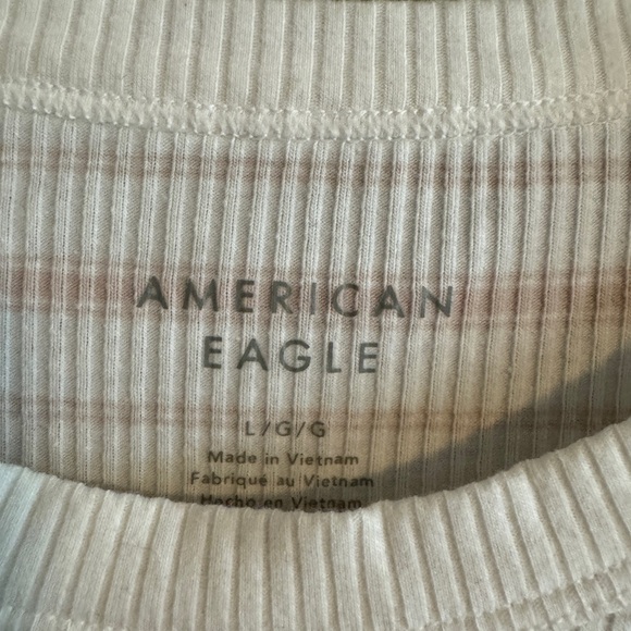 American Eagle Ribbed Tee - Picture 5 of 5